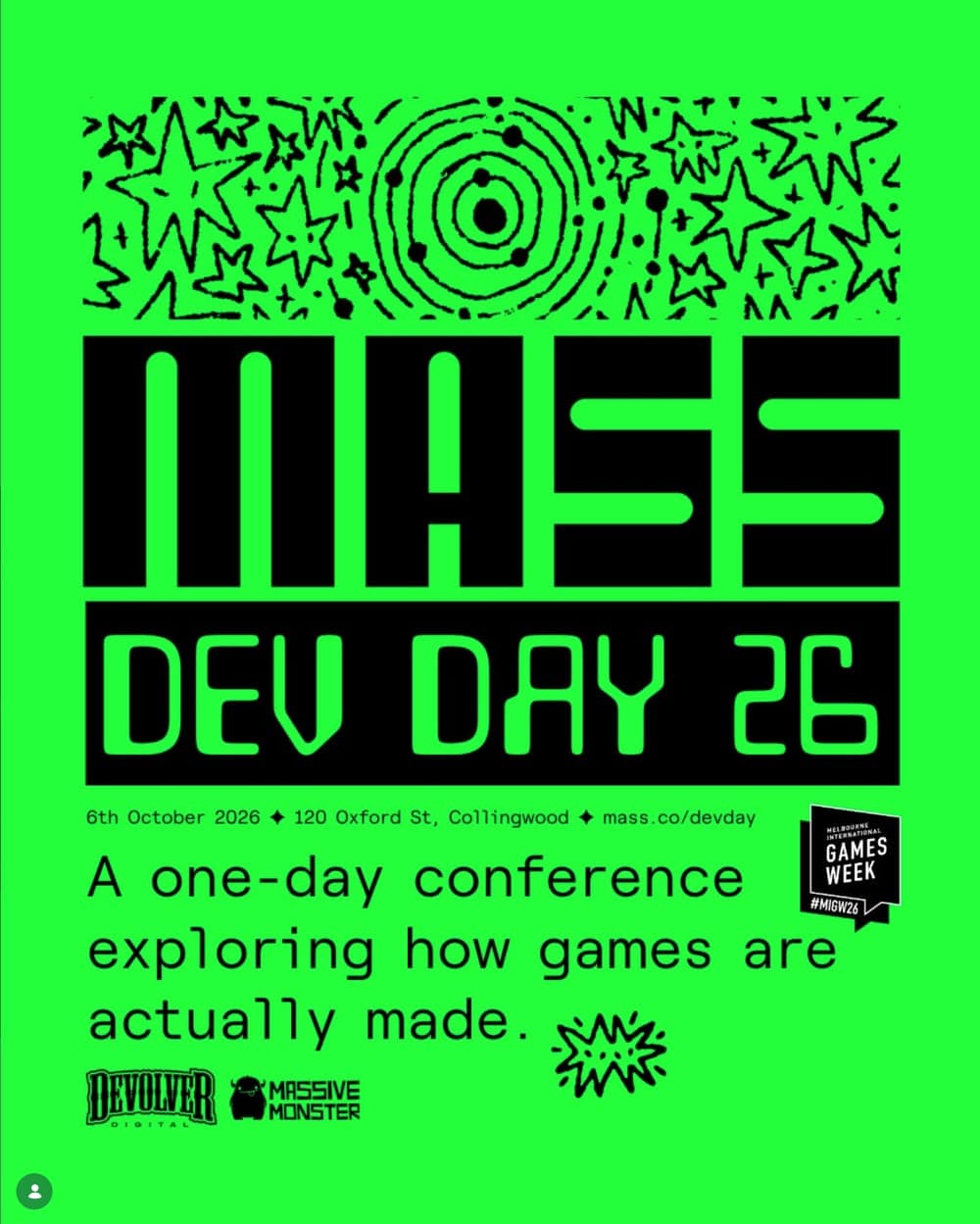 MASS Dev Day 26, a one-day conference